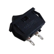 INTERRUPTOR TECLA MINI UNIVERSAL 2 TERMINAIS