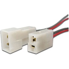 CONECTOR 2 VIAS MACHO FEMEA C TERMINAL MOSQUITINHO (KIT)