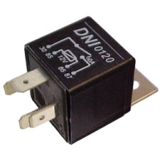 RELE AUXILIAR 4 TERMINAIS 12V 60A C SUPORTE