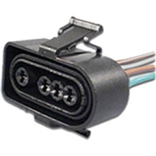 CHICOTE CONECTOR 4 VIAS SONDA LAMBDA GOL MI GOLF FEMEA