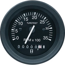 TACOMETRO HORIMETRO UNIVERSAL 3500RPM MWM 85MM COM RPM