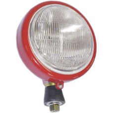 FAROL TRATOR REDONDO MF CBT VERMELHO ESP PE BORRACHA 158MM