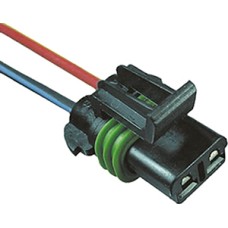 CHICOTE CONECTOR 2 VIAS BULBO RADIADOR LINHA GM SEM  AR