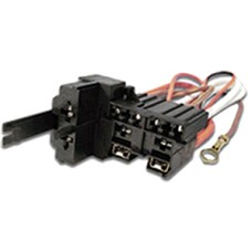 CHICOTE CONECTOR RELE MINI 4 TERMINAIS C FUSÍVEL DE LÂMINA (DUPLO)