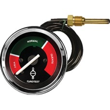 INDICADOR TEMPERATURA AGUA 52MM MF 12V CABO 1,90 METROS (COR)