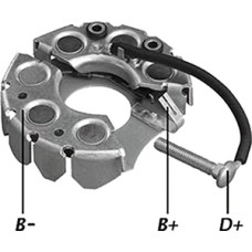 CONJUNTO RETIFICADOR KOMBI FUSCA BRASILIA 1300 1600 GOL AR BOSCH