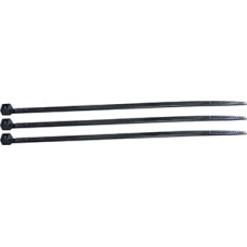 ABRAÇADEIRA PLASTICA 23 CM UNIVERSAL PRETO(100 UN)