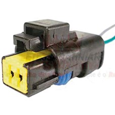 CHICOTE CONECTOR 2 VIAS SENSOR TEMP LIMPADOR PALIO STILO MAREA