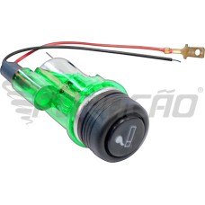 ACENDEDOR CIGARROS COMPLETO UNIVERSAL 12V 24V