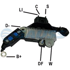 REGULADOR VOLTAGEM FORD FOCUS ECOSPORT COM ALTERNADOR VISTEON