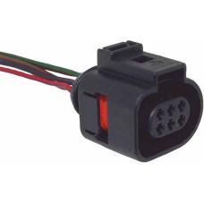 CHICOTE CONECTOR 6 VIAS CORPO BORBOLETA ELETRONICO FOX GOL G3 GOL G4 1.0