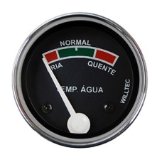 INDICADOR TEMPERATURA AGUA 52MM MF 12V CABO 1,90 METROS