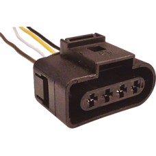 CHICOTE CONECTOR 4 VIAS SONDA BOBINA IGNIÇÃO GOL FOX POLO GOLF FEMEA