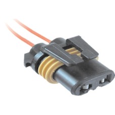 CHICOTE CONECTOR 2 VIAS FAROL MILHA 9005 GM LAMPADA HB3 HB4