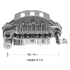 PONTE RETIFICADORA MITSUBISHI L200 93>01 90A