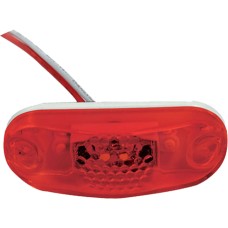 LANTERNA DELIMITADORA P  ADAPTAÇÃO LED VERMELHA OVAL