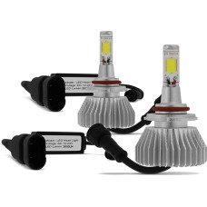 KIT LAMPADA LED LED LAMPADA TIPO XENON H27 3200 LUMENS 6000K BIVOLT