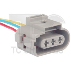 CHICOTE CONECTOR 3 VIAS INJEÇÃO ELETRÔNICA APLICAÇÕES DIVERSAS