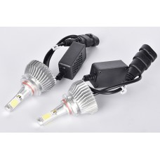 KIT LAMP LED TIPO XENON HB3 6000K 3600 LUMENS COM REATOR 12V