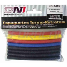 ESPAGUETE PARA CHICOTE ALTA TEMPERATURA 1 4 (6,4MM) (KIT COLORIDO)