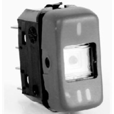 CHAVE LUZ MB MODERNO 1935 88> 2 POSIÇÕES MARROM 12V