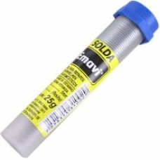 CARRETEL DE ESTANHO PARA SOLDA EQUIPAMENTOS ELETR 1.00 MM 25G