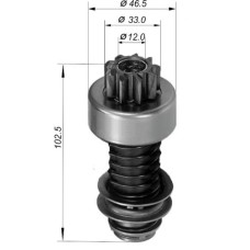 BENDIX PARTIDA DODGE DART C MOTOR DE PARTIDA WAPSA